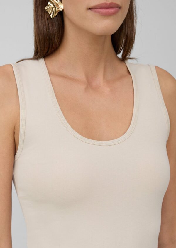 Basic-Top aus Jersey im Slim Fit