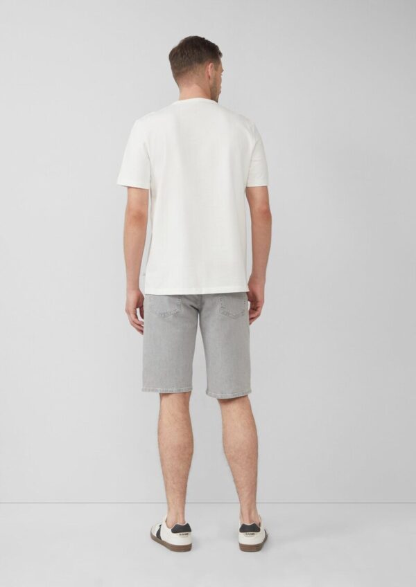 Jeans-Shorts / Regular Fit / Mid Rise / Straight Leg / Pride-Motiv