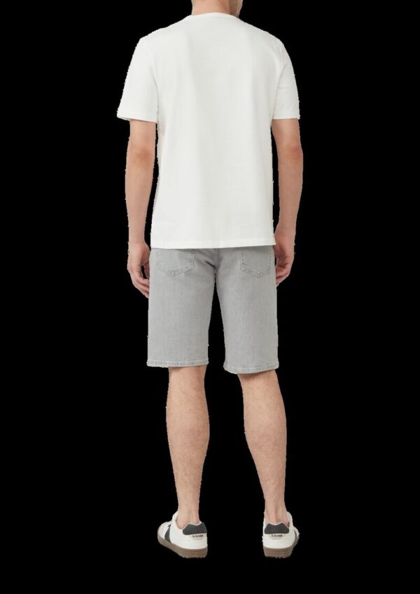 Jeans-Shorts / Regular Fit / Mid Rise / Straight Leg / Pride-Motiv