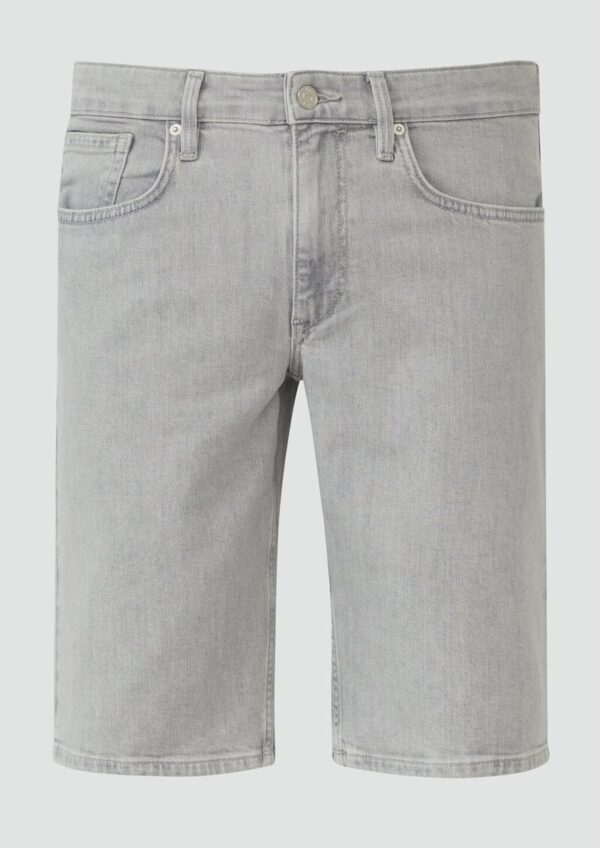 Jeans-Shorts / Regular Fit / Mid Rise / Straight Leg / Pride-Motiv