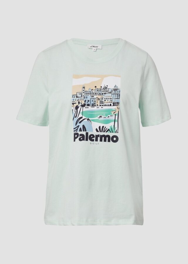 T-Shirt mit Frontprint