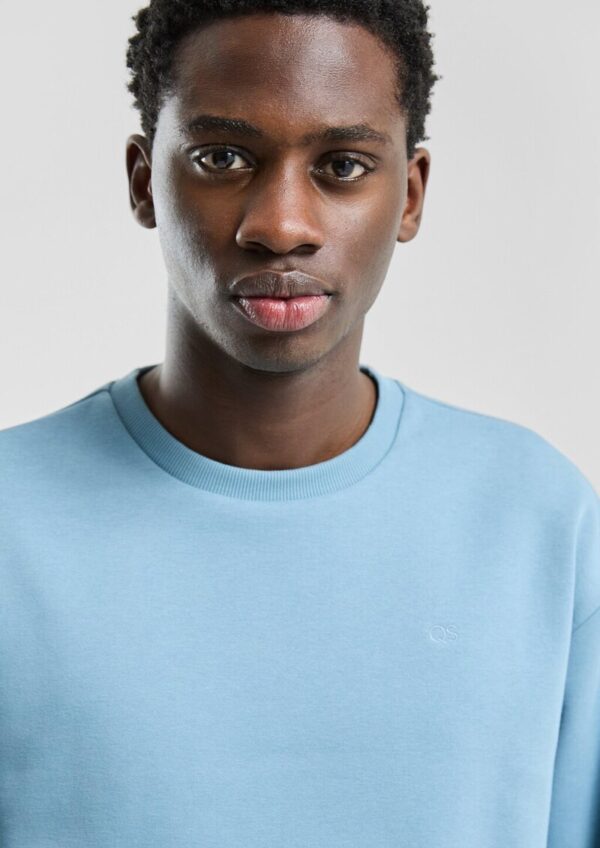 Sweatshirt mit Logo-Stickerei