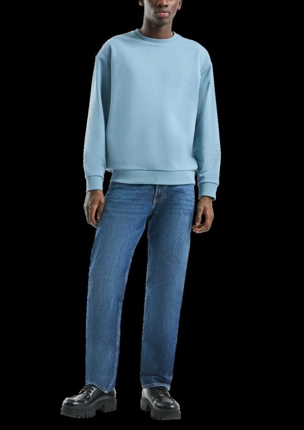 Sweatshirt mit Logo-Stickerei