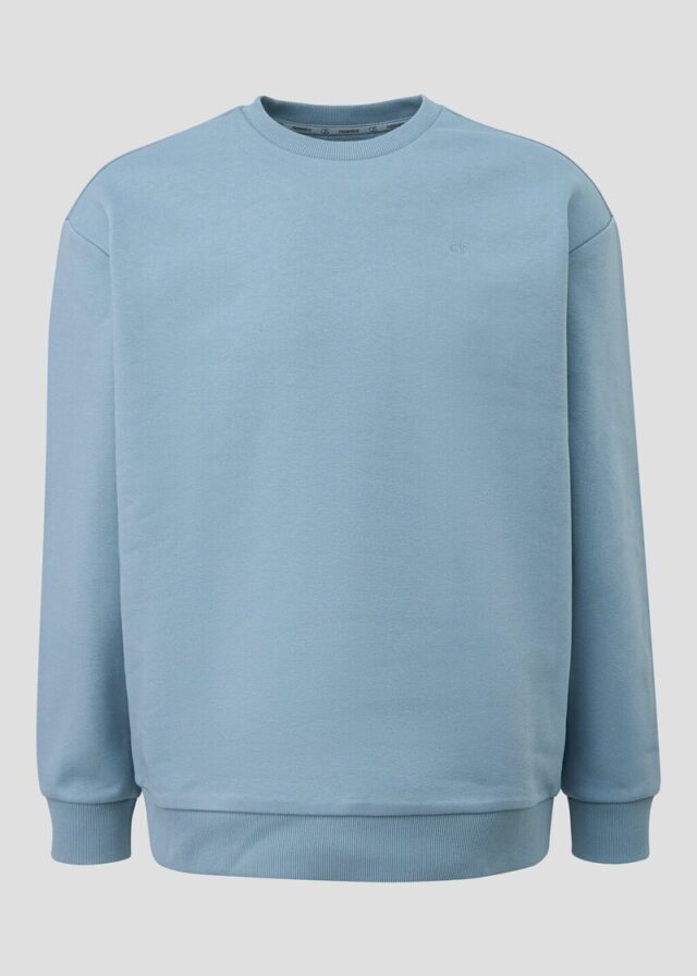 Sweatshirt mit Logo-Stickerei