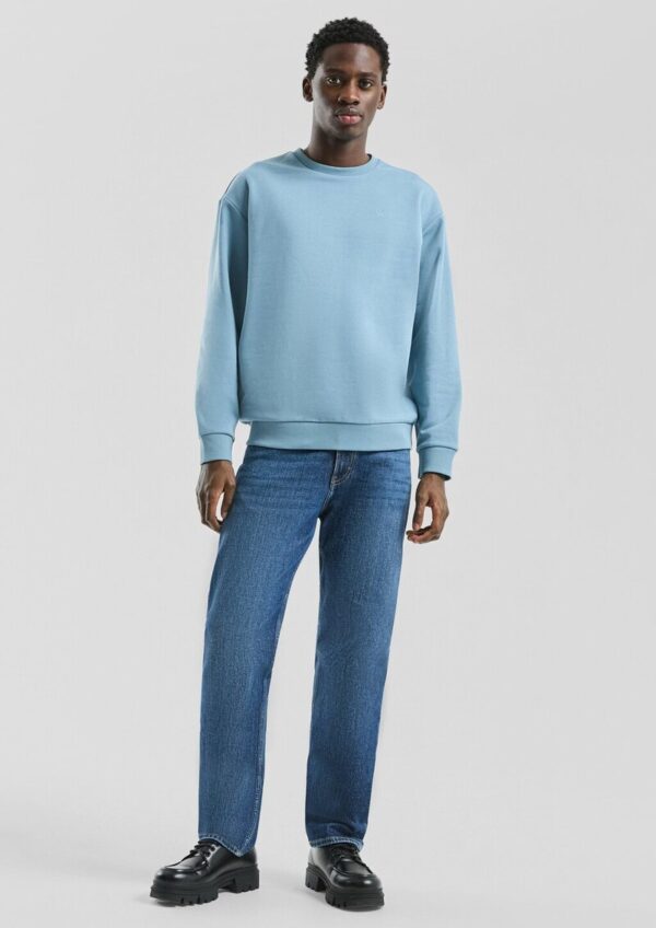 Sweatshirt mit Logo-Stickerei