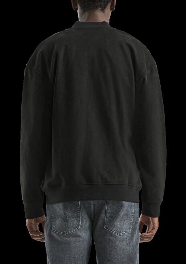 Bomberjacke in Veloursoptik