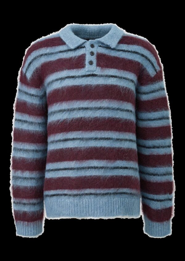 Strickpullover mit Flauschgarn