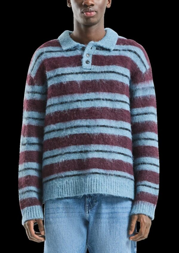 Strickpullover mit Flauschgarn