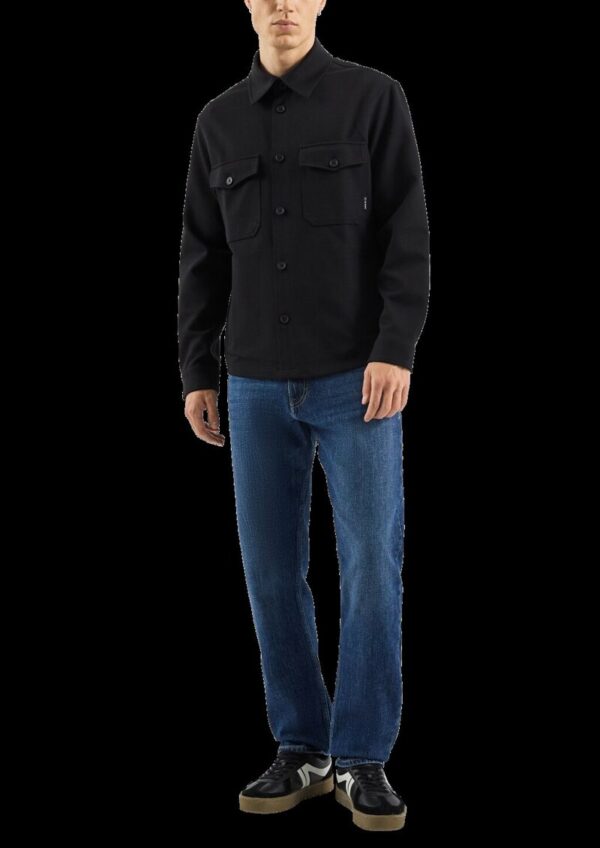 Overshirt mit Struktur