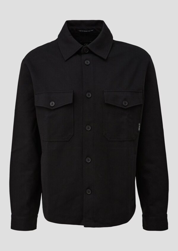 Overshirt mit Struktur