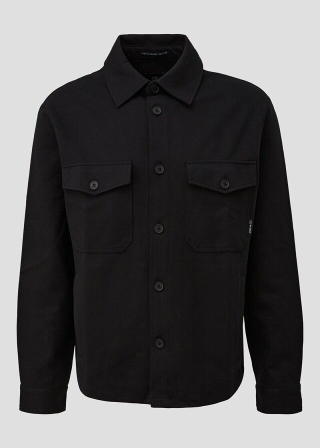 Overshirt mit Struktur