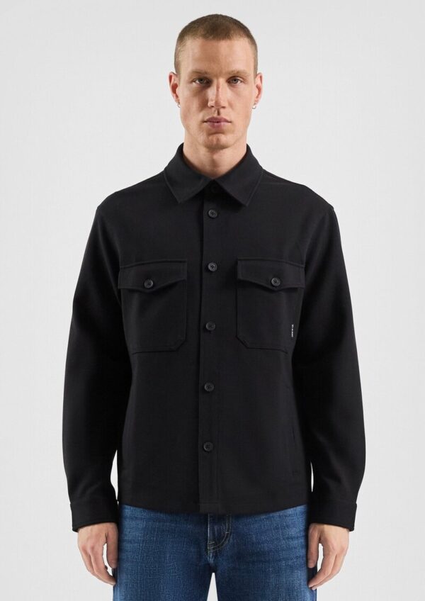 Overshirt mit Struktur