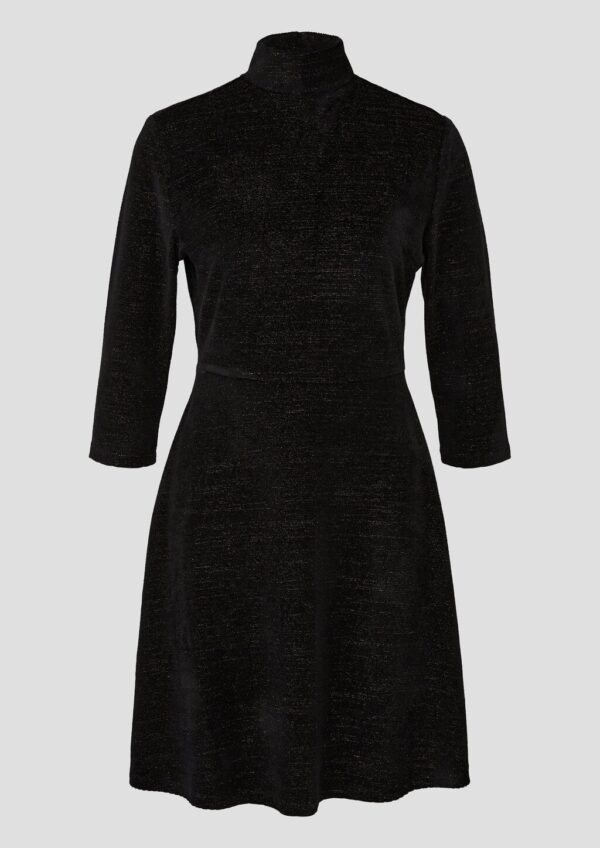 Samtkleid mit Glitzer