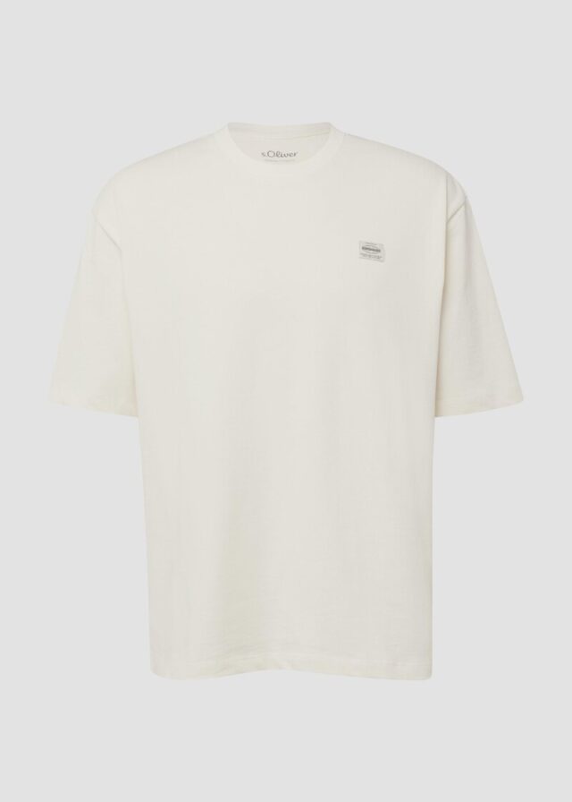 T-Shirt aus Heavy Jersey im Modern Fit