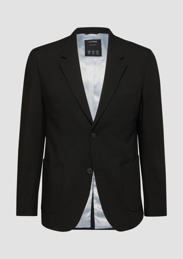 s.O NOW: Lässiges Sakko aus Stretch-Twill