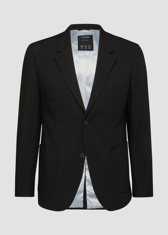 s.O NOW: Lässiges Sakko aus Stretch-Twill