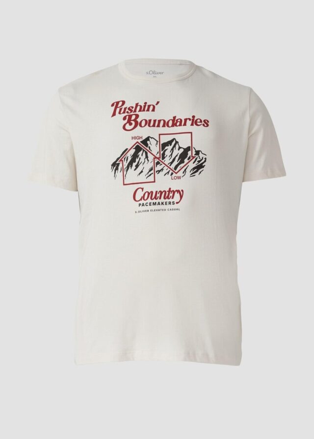 T-Shirt mit Frontprint