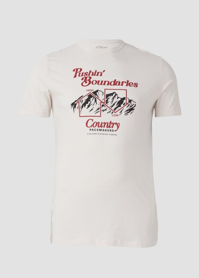 T-Shirt mit Frontprint