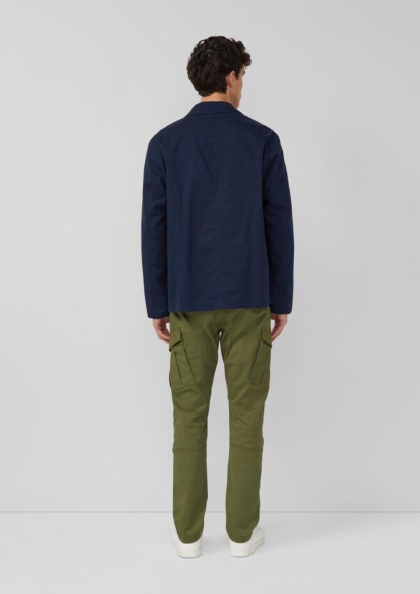 Casual Sakko mit Waschung und aufgesetzten Taschen