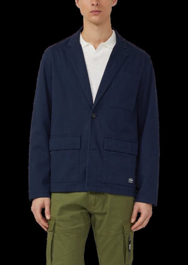 Casual Sakko mit Waschung und aufgesetzten Taschen