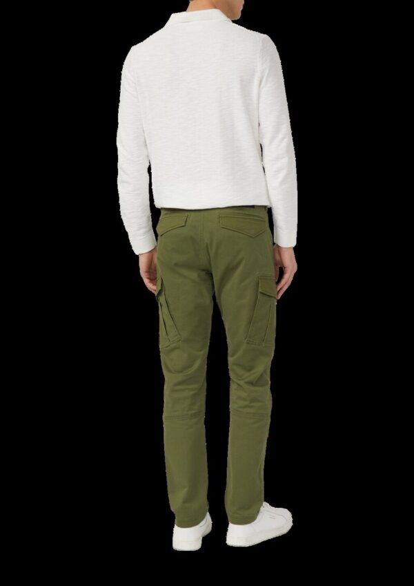 Regular Fit: Cargo-Hose aus Baumwollmix mit Straight Leg