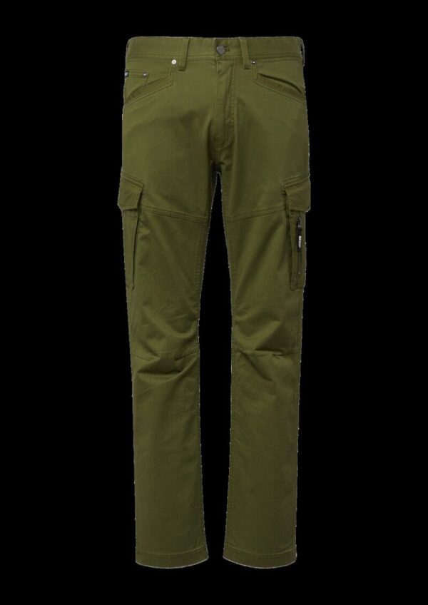 Regular Fit: Cargo-Hose aus Baumwollmix mit Straight Leg