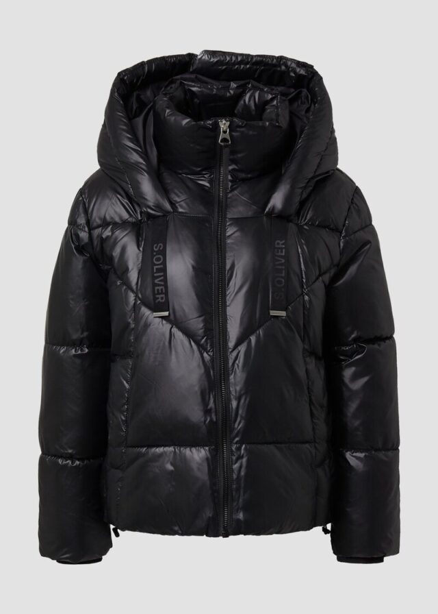 Gesteppte Puffer-Jacke mit Weitenregulierung