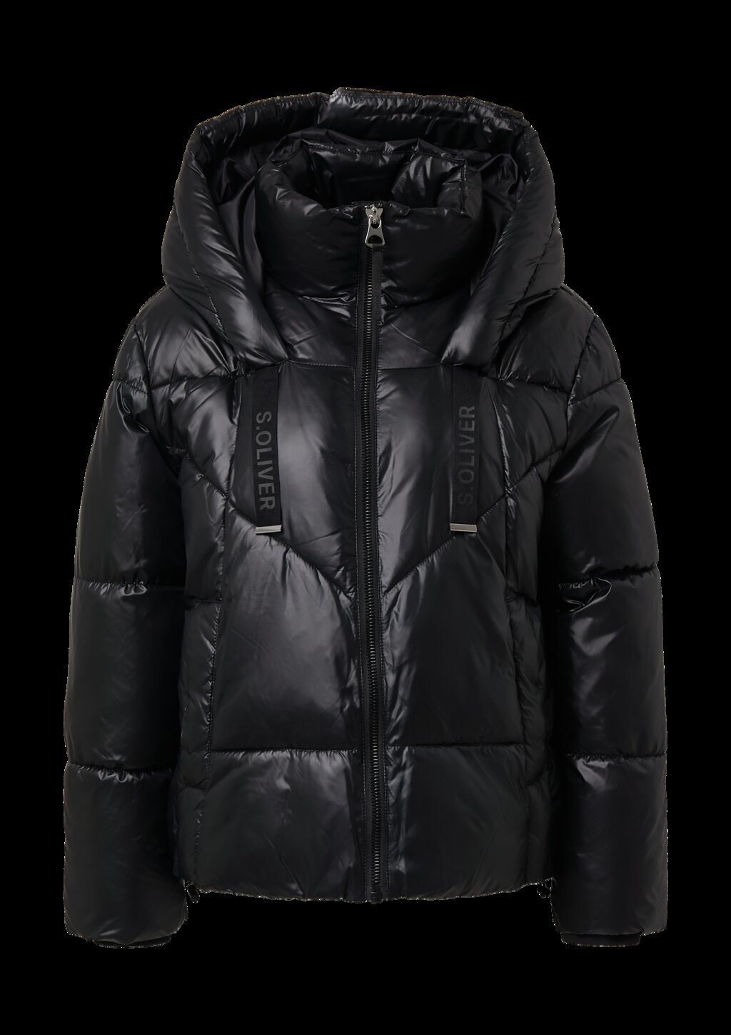 Gesteppte Puffer-Jacke mit Weitenregulierung