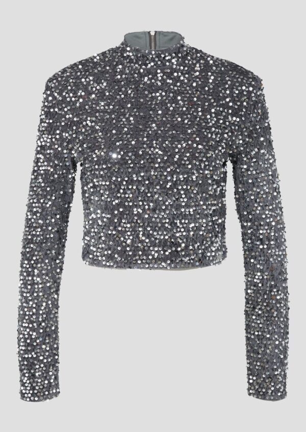 QS x Vanessa Mai | Paillettenshirt