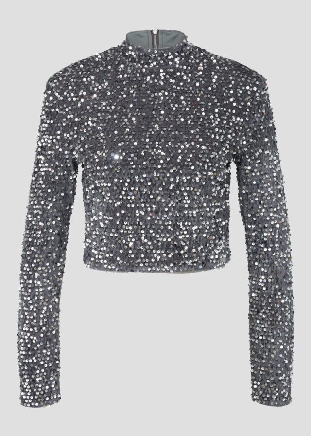QS x Vanessa Mai | Paillettenshirt