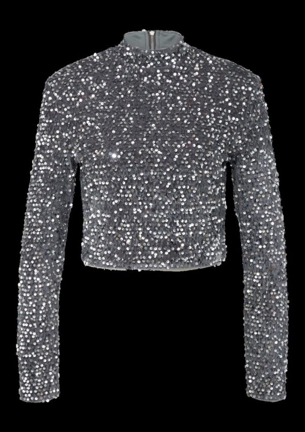 QS x Vanessa Mai | Paillettenshirt