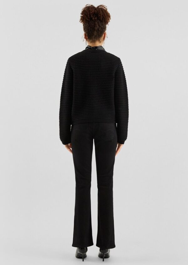 Cardigan mit Strukturmuster