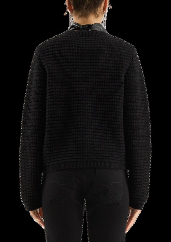 Cardigan mit Strukturmuster