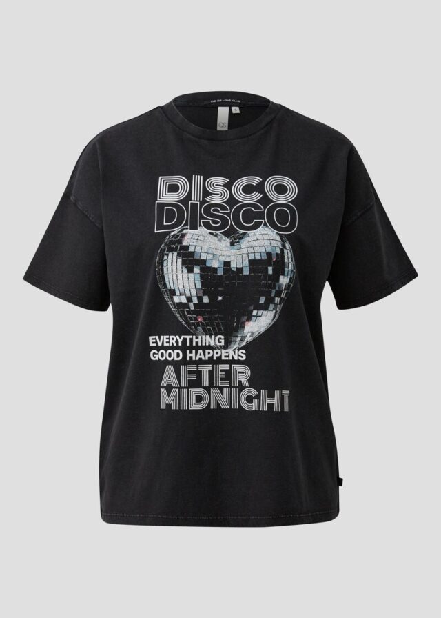 Gewaschenes Printshirt