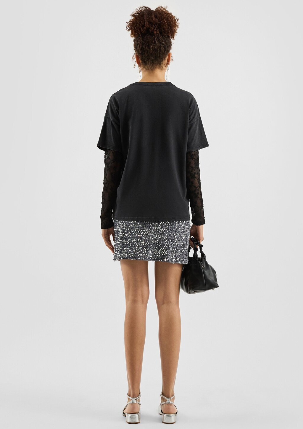 Gewaschenes Printshirt