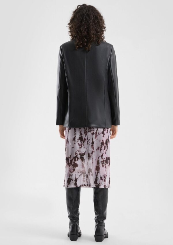 Blazer in Leder-Optik