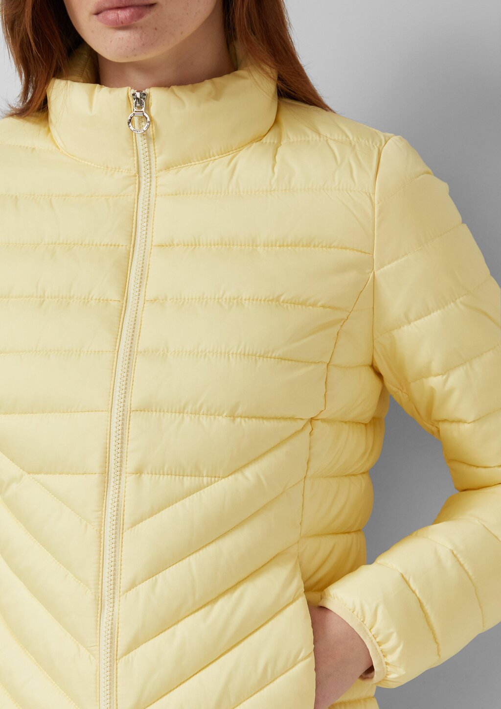 Leichte Steppjacke mit Packfunktion