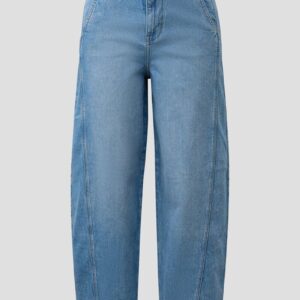 Ankle-Jeans / Relaxed Fit / High Rise / Barrel Leg