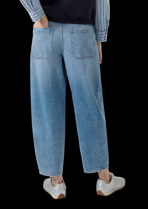 Ankle-Jeans / Relaxed Fit / High Rise / Barrel Leg