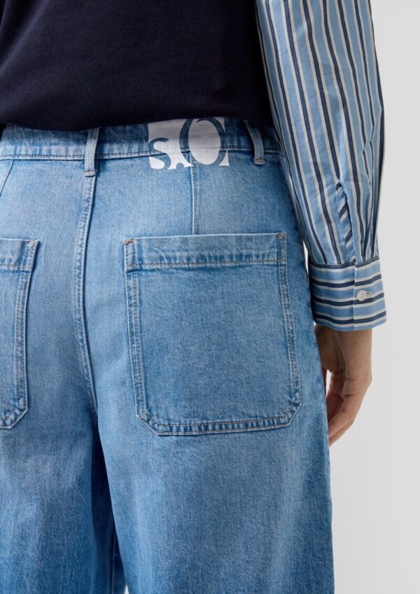 Ankle-Jeans / Relaxed Fit / High Rise / Barrel Leg