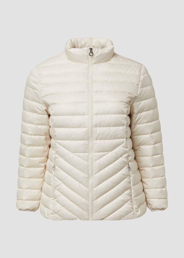 Leichte Steppjacke mit Stehkragen