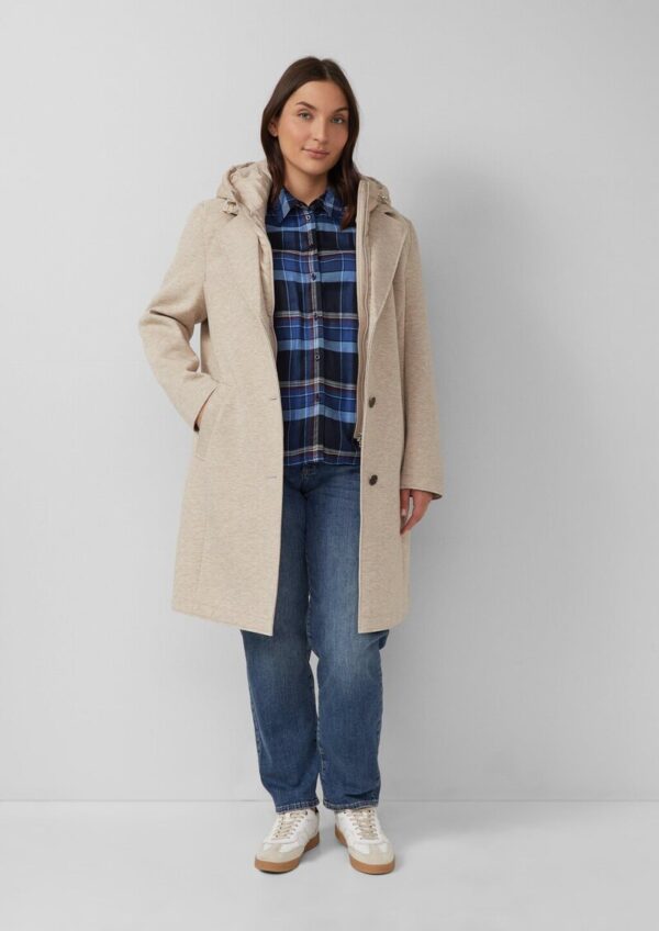 Scuba-Mantel mit abnehmbarer Kapuze