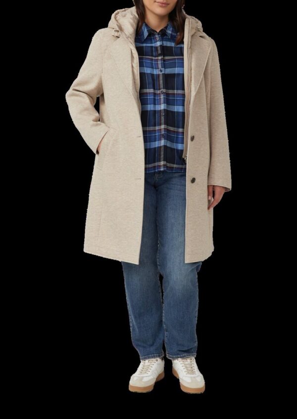 Scuba-Mantel mit abnehmbarer Kapuze