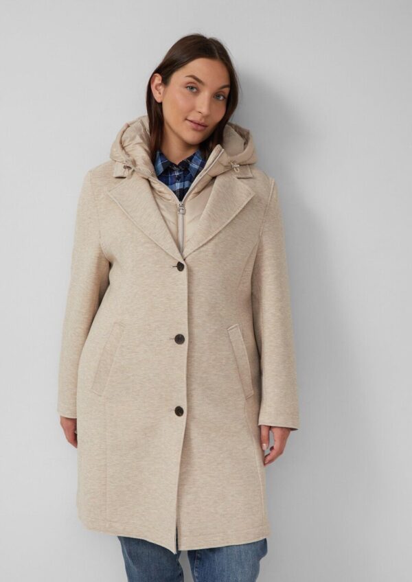 Scuba-Mantel mit abnehmbarer Kapuze