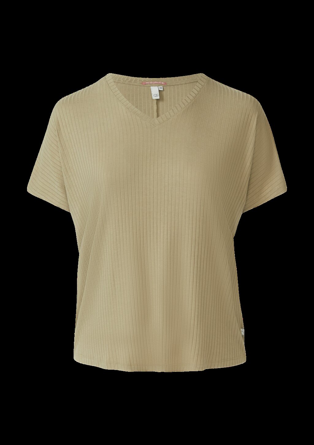 Oversize-Shirt mit Rippstruktur