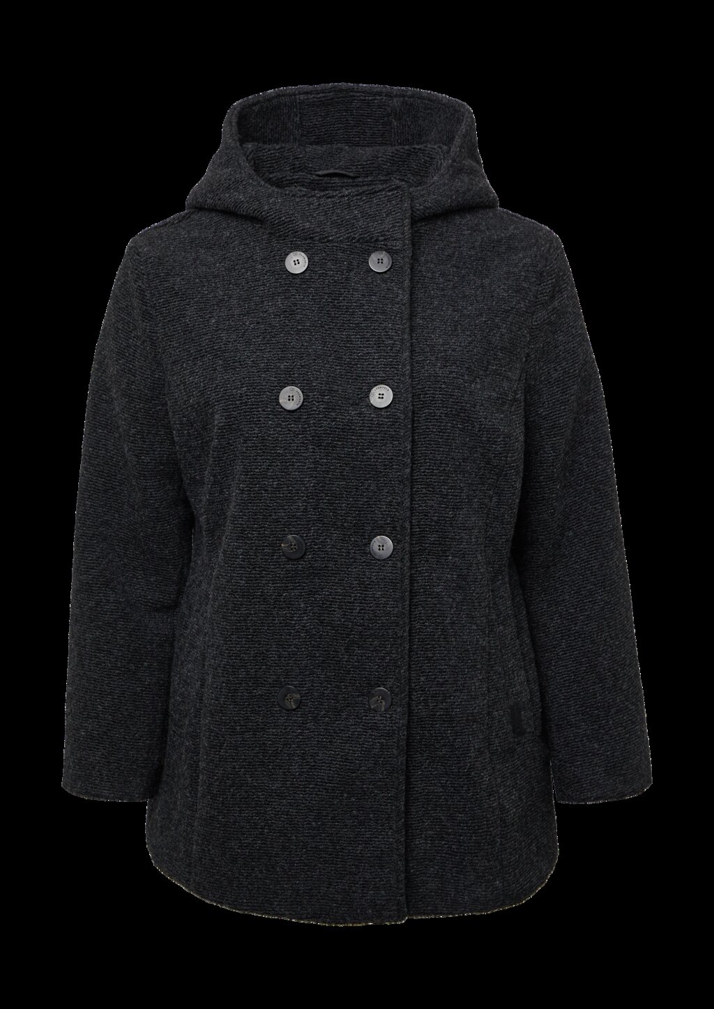 Kurzmantel in Wolloptik