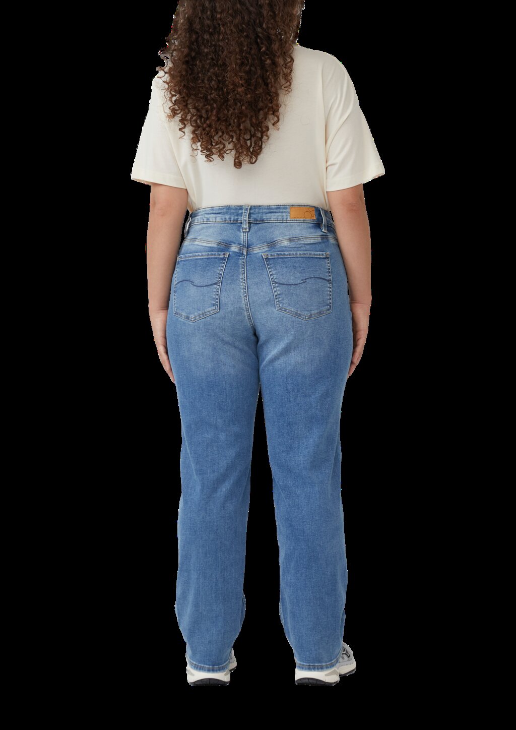 Jeans / Slim Fit / Mid Rise / Straight Leg