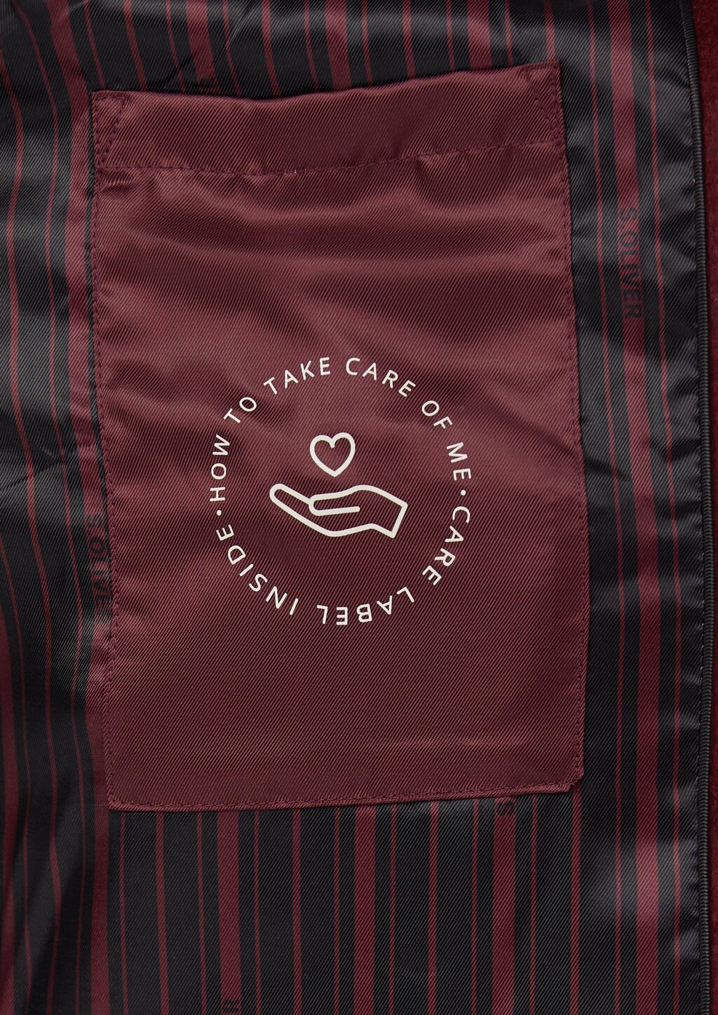 Woll-Mix Mantel mit Reverskragen