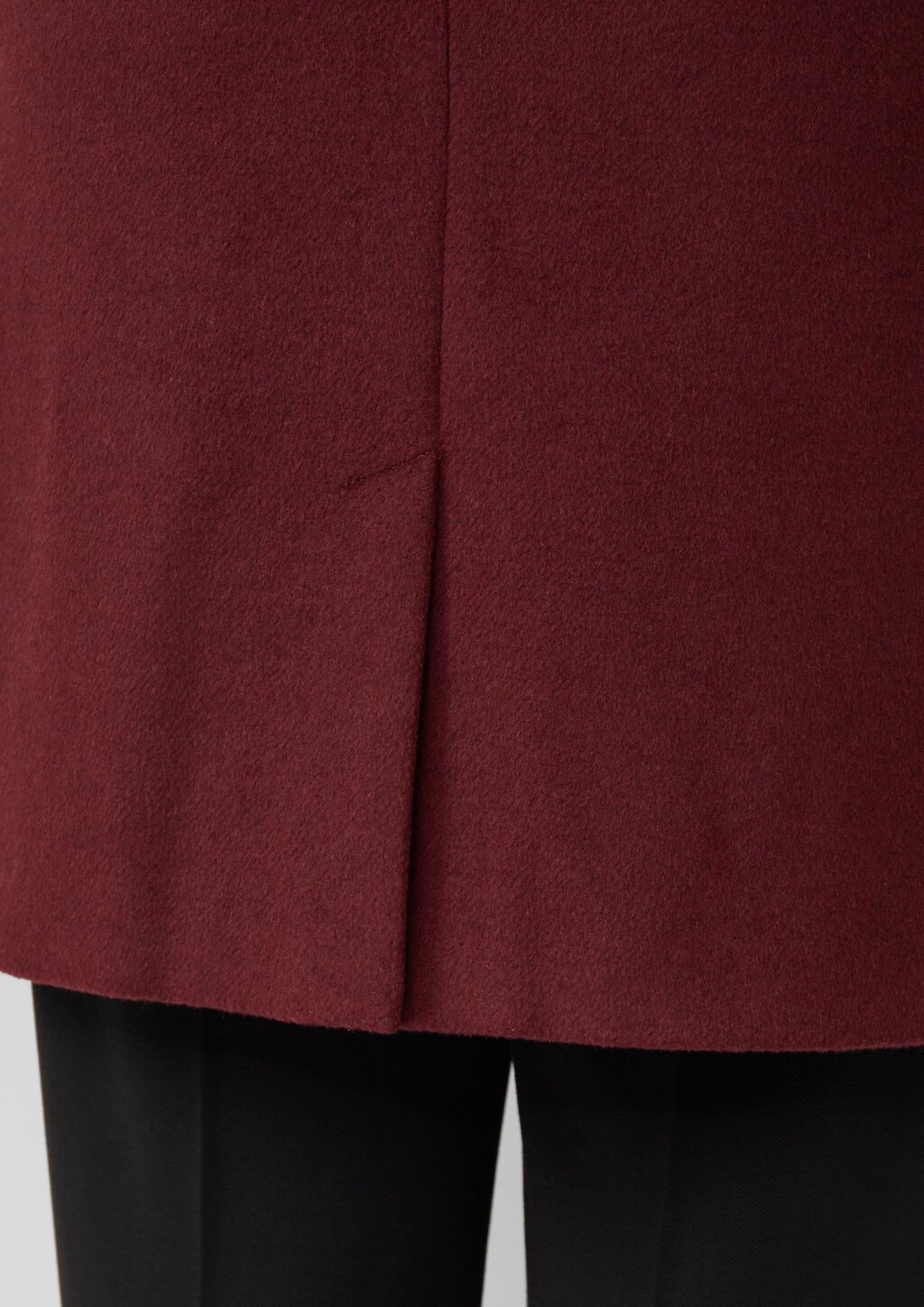 Woll-Mix Mantel mit Reverskragen
