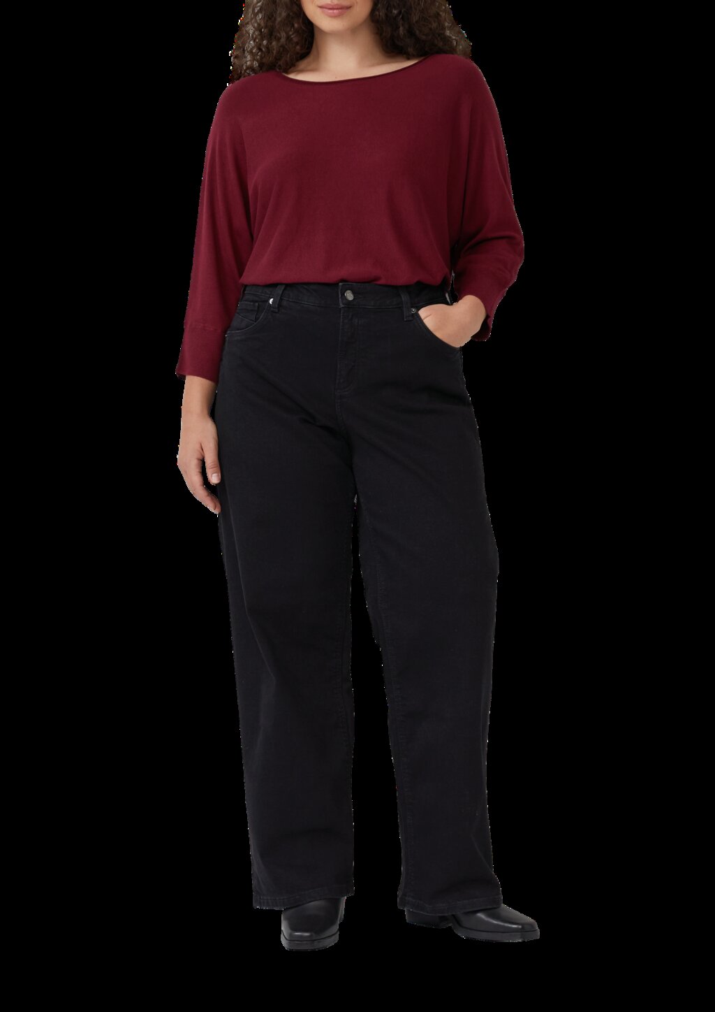 Jeans / Slim Fit / Mid Rise / Wide Leg / Superstretch